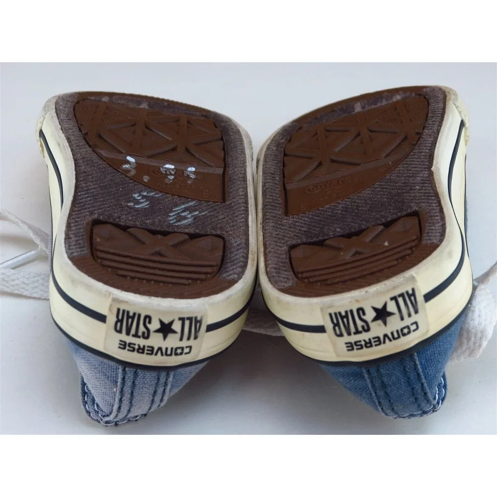 Converse Sz 5 Toddler Boys Sneaker Blue‎ Fabric All Star Medium